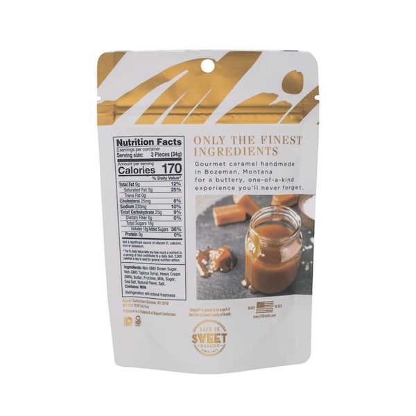 Caramelo Bequet Caramelo con Sal Marina Celta 3.6 oz - 55093