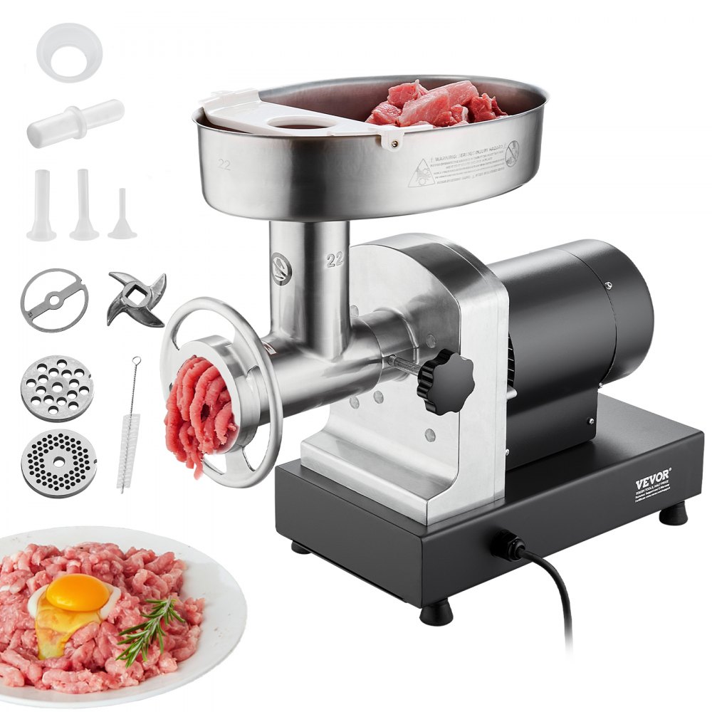 Commercial Electric Meat Grinder 6 Lbs/Min Sausage Stuffer Maker Kitchen - SYTMDDJRJSYSUTWIYV1