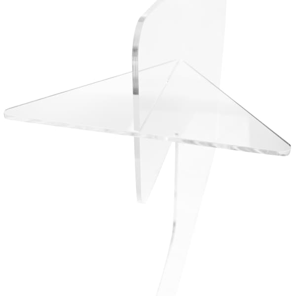 Flash Furniture Acrylic Free-Standing Register Shield / Sneeze Guard, 32"H x 40"L - BR-ASLF-3240-GG