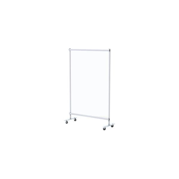 Testrite Instrument Co Clear Mobile Divider Vinyl 48W x 72H - TT-1985-W