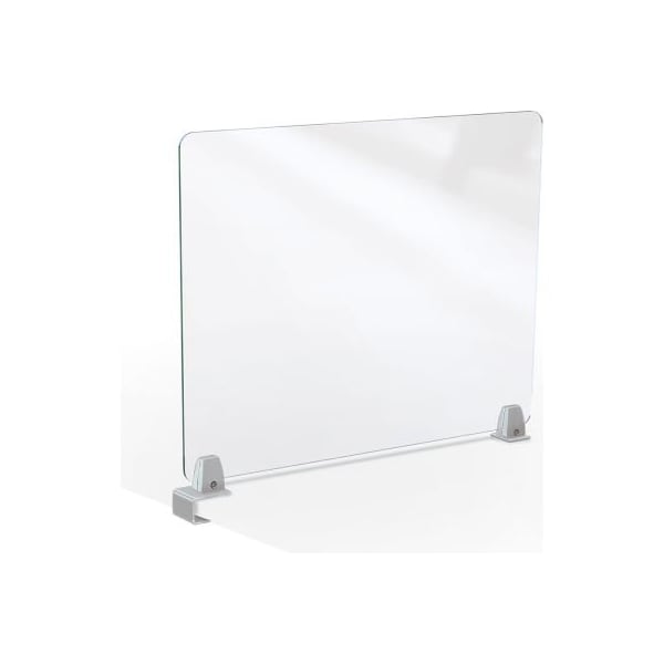 Mooreco MooreCo Clear Acrylic 24"H x 29"W Center Clamp Acrylic Panel 4mm Thick - 45263