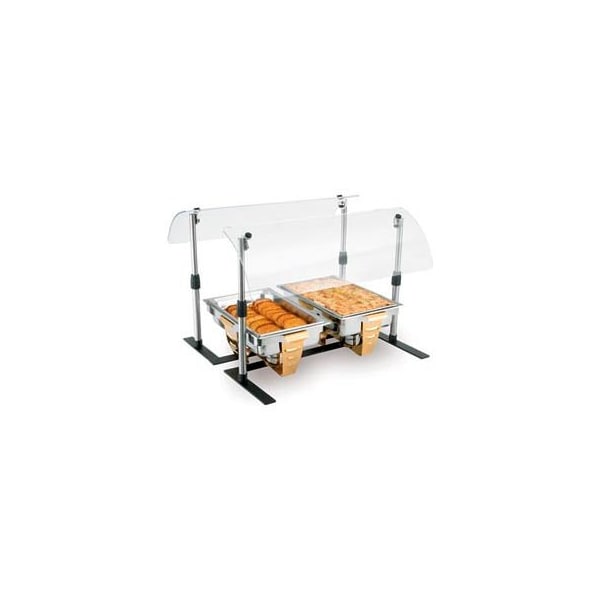 Vollrath Co VollrathÂ 60" Acrylic Glass Panel for Mobile Breath Guards - 9870660