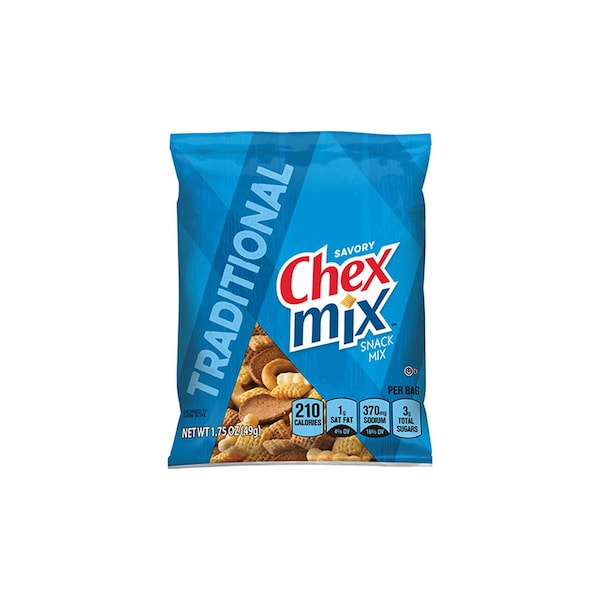 Chex Mix Chex Mix porción individual sabor tradicional Chex Mix 1.75 oz., paq. de 60 - 16000-12400