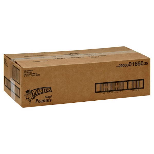 Planters Maní Salado 2.5 oz. Tubo, PK45 - 10029000016504