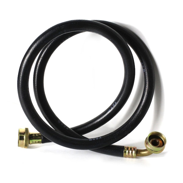 Thrifco Plumbing Washing Machine Reinforced Rubber Hose 4 Feet Long with 3/4 Inc - 4402740