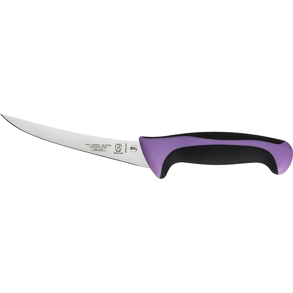 Mercer Cutlery Millennia 6" Boning Knife, Curved, Purple - M23820PU