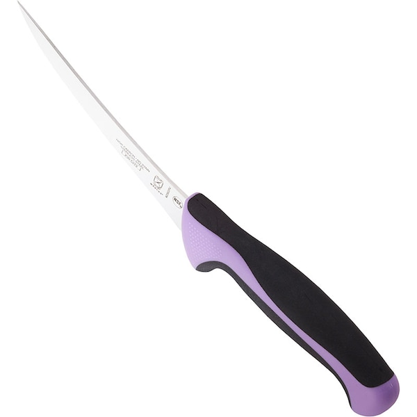 Mercer Cutlery Millennia 6" Boning Knife, Curved, Purple - M23820PU