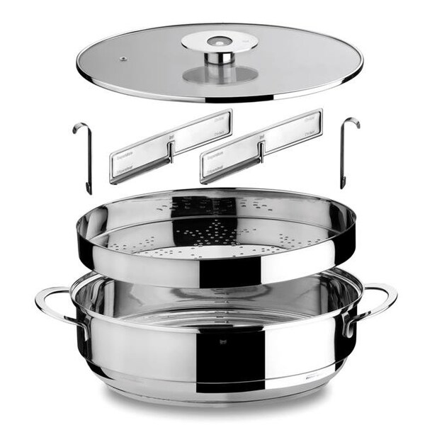 Mepra Mepra 30156340 Oval Deep Casserole with Lid & Grill - 30156340