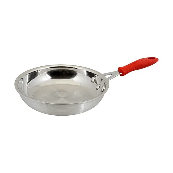 Browne Foodservice Pan, Fry 8"Od, Aluminum T Hermalloy - 5812808