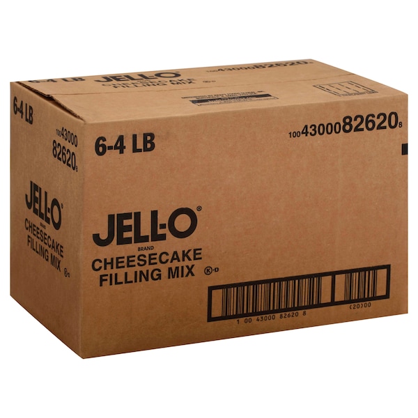 Jell-O Mezcla de Cheesecake en Bolsas de 4 libras, Paquete de 6 - 10043000826208