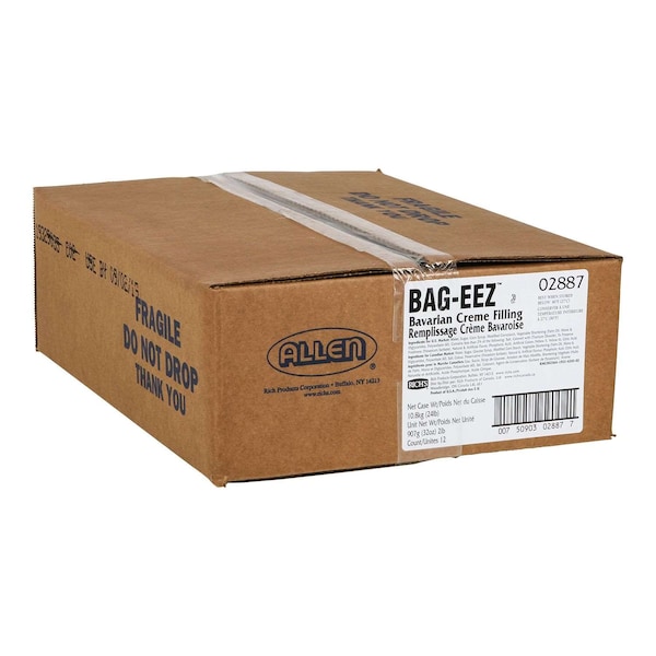 Allen Richs Allen Relleno de Baviera Creme Horneable, Paquete de 12 - 02887