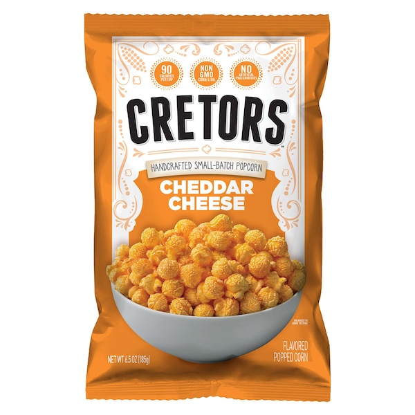 G.H. Cretors G.H. Cretors solo el maíz de queso 6.5 oz., paquete de 12 - 2326123543