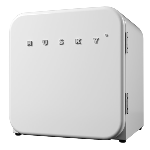 Husky Retro 1.5 Cu.Ft/43L Mini Fridge, White - OSFR003-WM