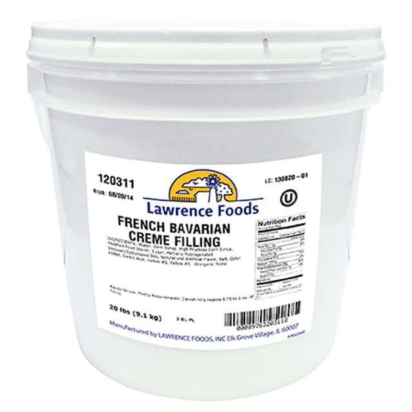 Lawrence Foods French Bavarian Crème de 20 libras - 120311