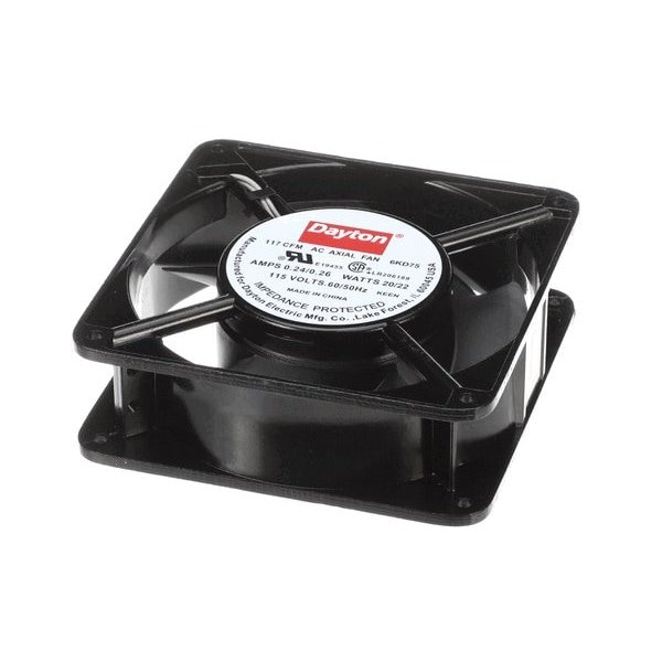 Misc Hardware Axial Fan, Square, 4-11/16in H, 115/95 Cfm - 6KD75