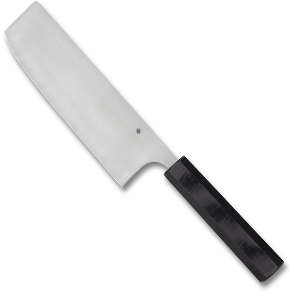 Spyderco 2024 Spyderco Murray Carter, Nakiri, Black G-10, Cts Bd1N Steel - SPY-K17GP