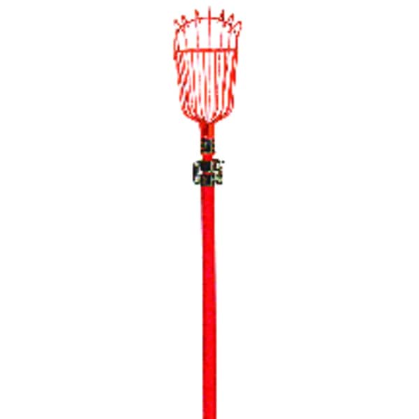 Cogedor de frutas de acero de 96 pulgadas con mango de fibra de vidrio para jardín y césped - GT0715F.