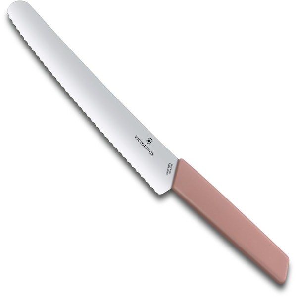 Swiss Army Brands 2024 Victorinox Kitchen Swiss Modern 8.5In Bread Knife Apricot-Rose - VIC-6.9076.22W5B
