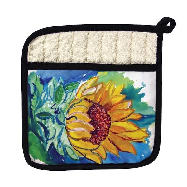 Betsy Drake Betsy Drake PT544 Windy Sunflower Pot Holder - PT544