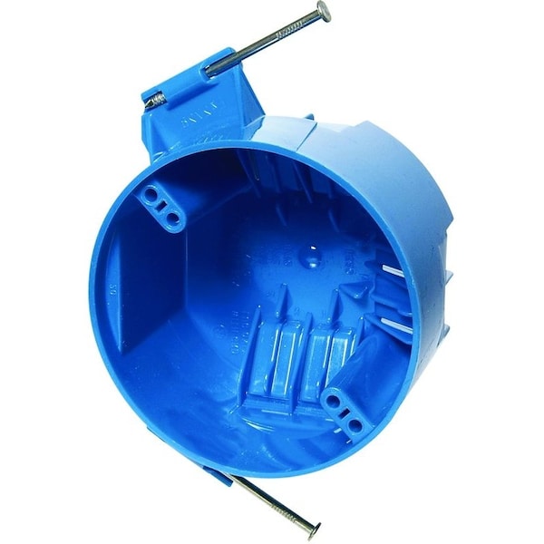 Carlon Ceiling Box, 2-1/4 in D, 1 -Gang, Polycarbonate, Blue - B520A-UPC