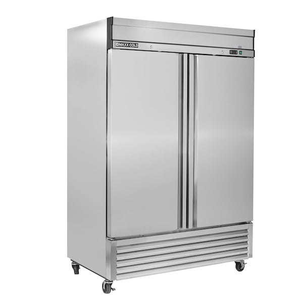 Maxx Cold Reach-In Refrigerator, Double Door, Bottom Mount 42.9 CUFT - MXSR-49FD