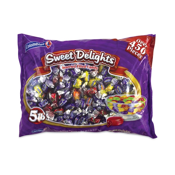 Assortment de dulces duros de Colombina, surtido de varieades, bolsa de 5 lb, Aprox. 420 piezas - 16560