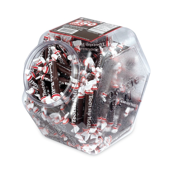 Tubo de Tootsie Roll, aproximadamente 280 rollos envueltos individualmente, tubo de 6.75 lb - 793650