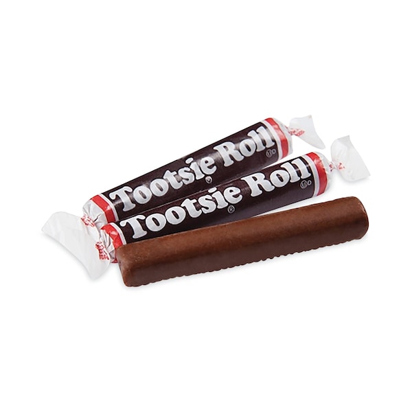Tubo de Tootsie Roll, aproximadamente 280 rollos envueltos individualmente, tubo de 6.75 lb - 793650