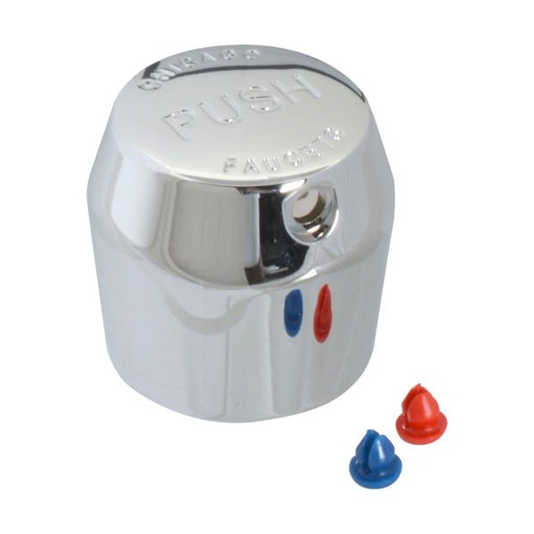 Chicago Faucet HANDLE, PUSH BUTTON for Chicago Faucet - Part# 665-PSHJKCP - 665-PSHJKCP