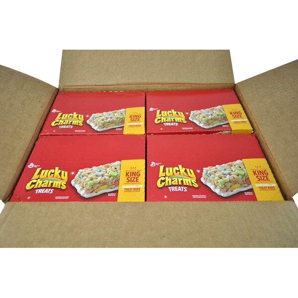 Lucky Charms Barra de cereal Treat Bar de 20.4 oz. Caja, PK8 - 16000-43569
