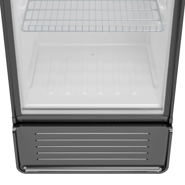 Koolmore Commercial Upright Beverage Refrigerator, Black, 12 cu.ft. Single Swing Door - MDR-1GD-12C