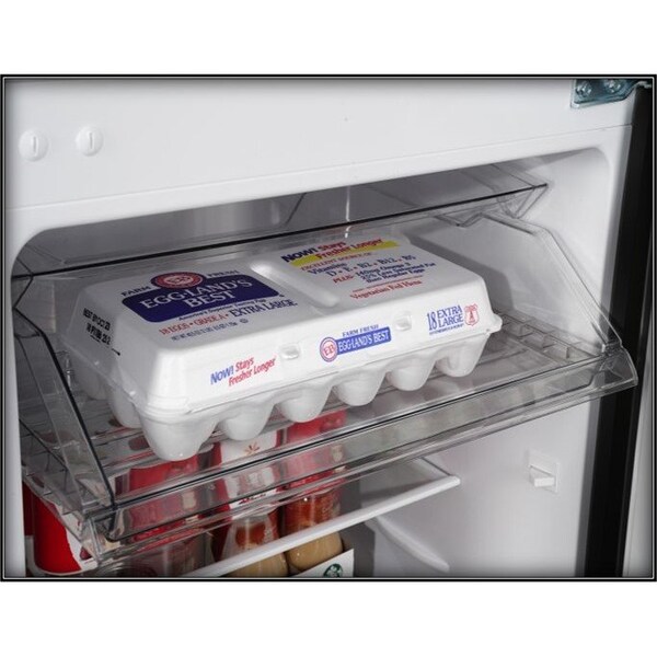 Premium Levella 7.0 cu ft Frost Free Top Freezer Refrigerator in Stainless Steel - PRN7006HS