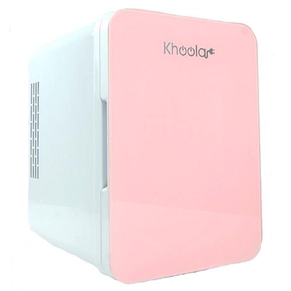 Xtrempro Xtrempro PC01-04PK 4 liter Portable Cooler & Warmer Compact Mini Refrigerator with Eraser Door Board; Pink - PC01-04PK