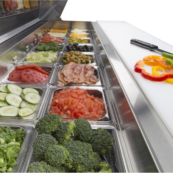 Maxx Cold Sandwich/Salad Prep Station 15.5 CUFT - MXCR60S