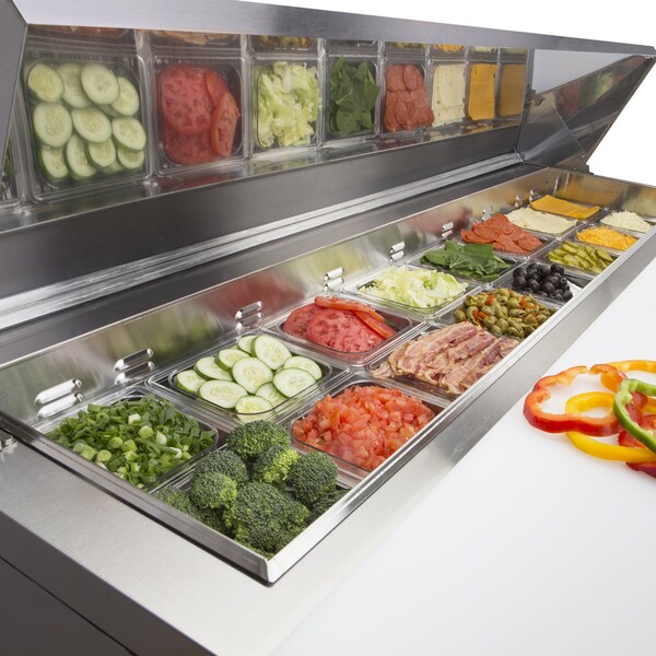Maxx Cold Sandwich/Salad Prep Station 15.5 CUFT - MXCR60S