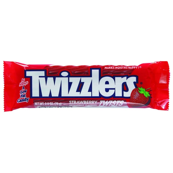 Twizzlers Twists Caramelo de Fresa 2.5 oz - 3400054412