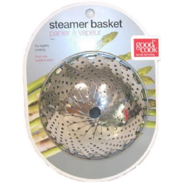 Good Cook Good Cook 24972 Stainless Steel Steamer Basket Pack of 2 - 295212