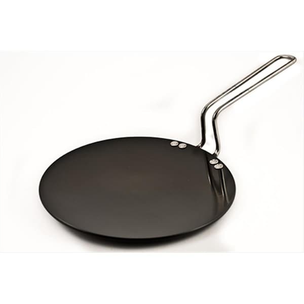 Bakebetter Futura Heavy Gauge Hard Anodised Flat Tava Griddle 8 in - BA1522278