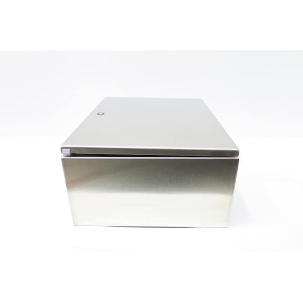Hoffman 304 Stainless Steel Electrical Enclosures, 20 in H, 8 in D, 16 in W, NEMA 4X, Hinged - CSD20168SS