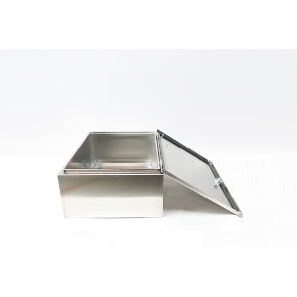 Hoffman 304 Stainless Steel Electrical Enclosures, 20 in H, 8 in D, 16 in W, NEMA 4X, Hinged - CSD20168SS