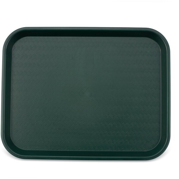 Carlisle Foodservice Carlisle 18"x14" Forest Green Caf Tray, PK12 - CT141808