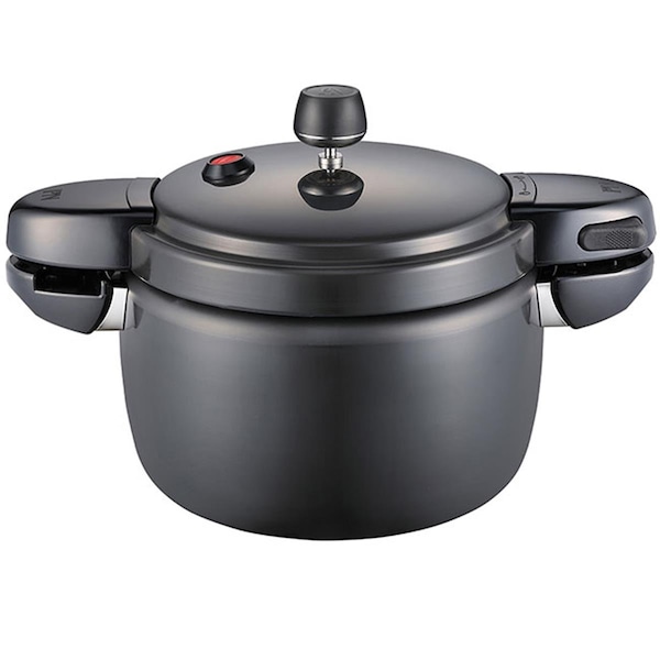 Chef2Cuisine 5.5 Liters 10 Servings New Black Pearl Pressure Cooker - CH2598420