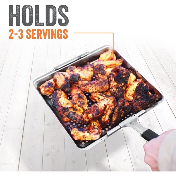 Yukon Glory Grill 'N Serve Wide Basket - YG-777D