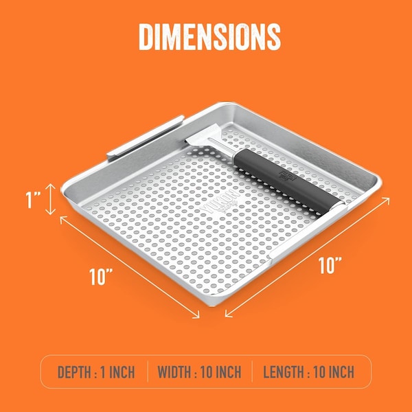 Yukon Glory Grill 'N Serve Wide Basket - YG-777D