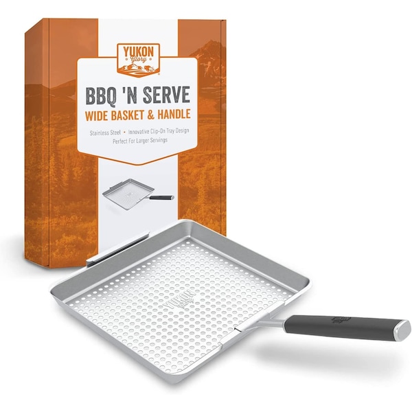 Yukon Glory Grill 'N Serve Wide Basket - YG-777D
