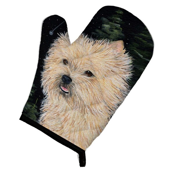 Carolines Treasures Starry Night Cairn Terrier Oven Mitt - SS8502OVMT
