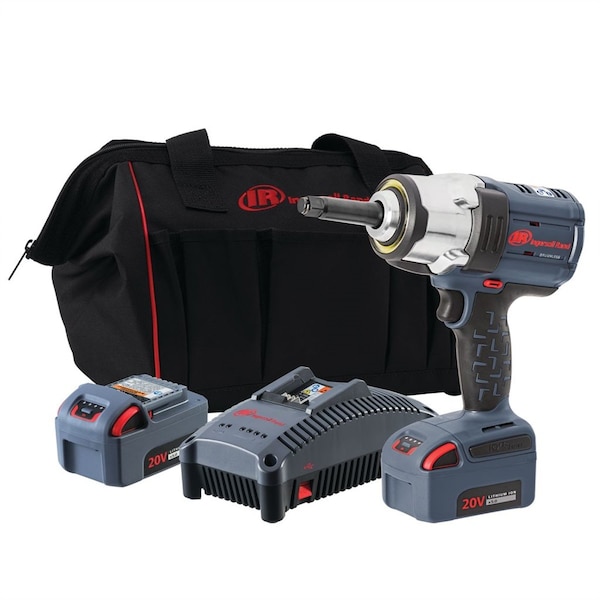 Ingersoll-Rand 1/2 Iqv20 High Torque Impact 2 Ext - 2-Bat Kit - IRTW7252-K22