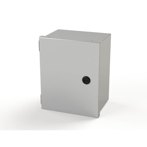 Saginaw Control & Engineering Carbon Steel Electrical Enclosures, 10 in H, 6 in D, 8 in W, NEMA 1 - SCE-10N806LP