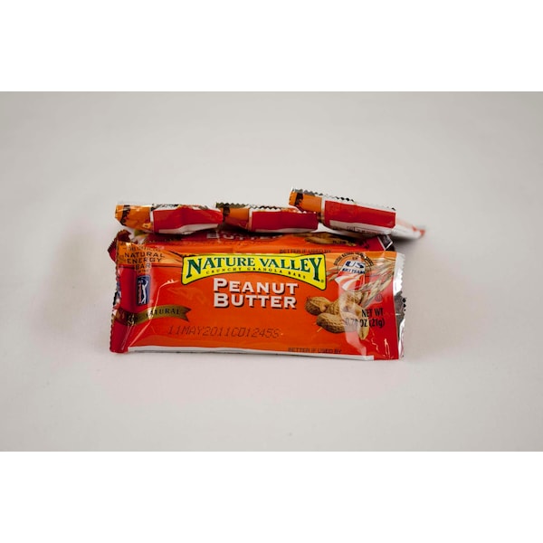 Barra de granola crujiente de mantequilla de cacahuate Nature Valley 0.74 oz., paquete de 144 - 16000-11584.