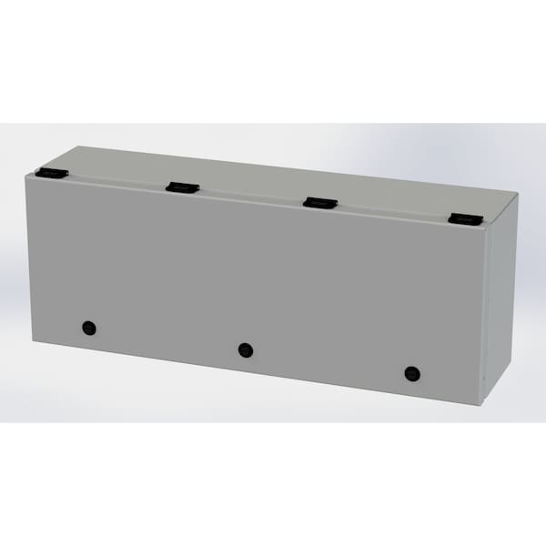 Saginaw Control & Engineering Carbon Steel Electrical Enclosures, 9 in H, 6 in D, 24 in W, NEMA 3R, 4, 12, 13, Hinged - SCE-L9246ELJ